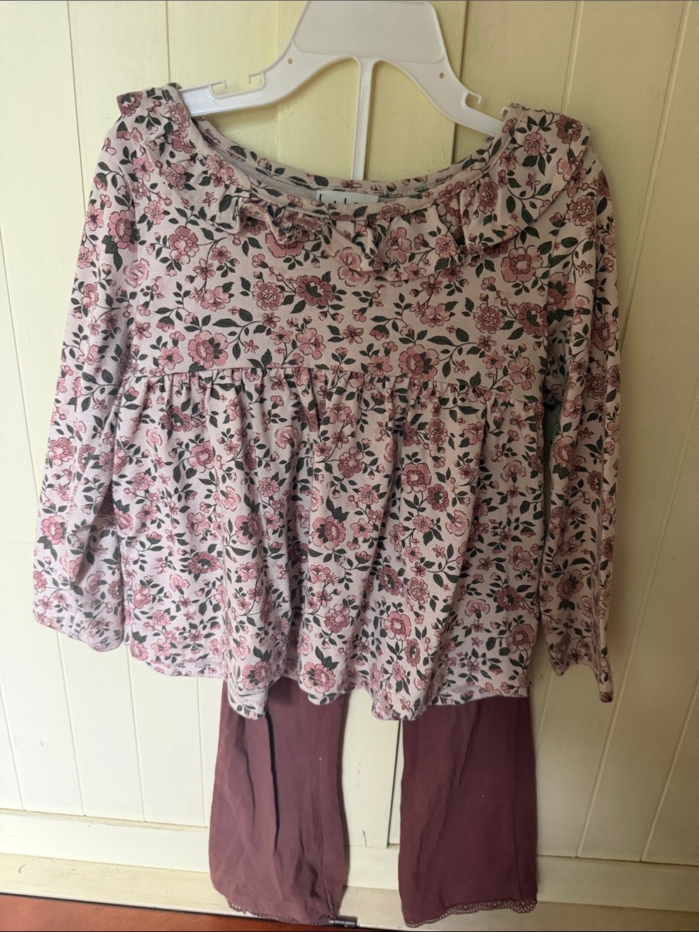 Nicole Miller New York floral blouse and matching pants